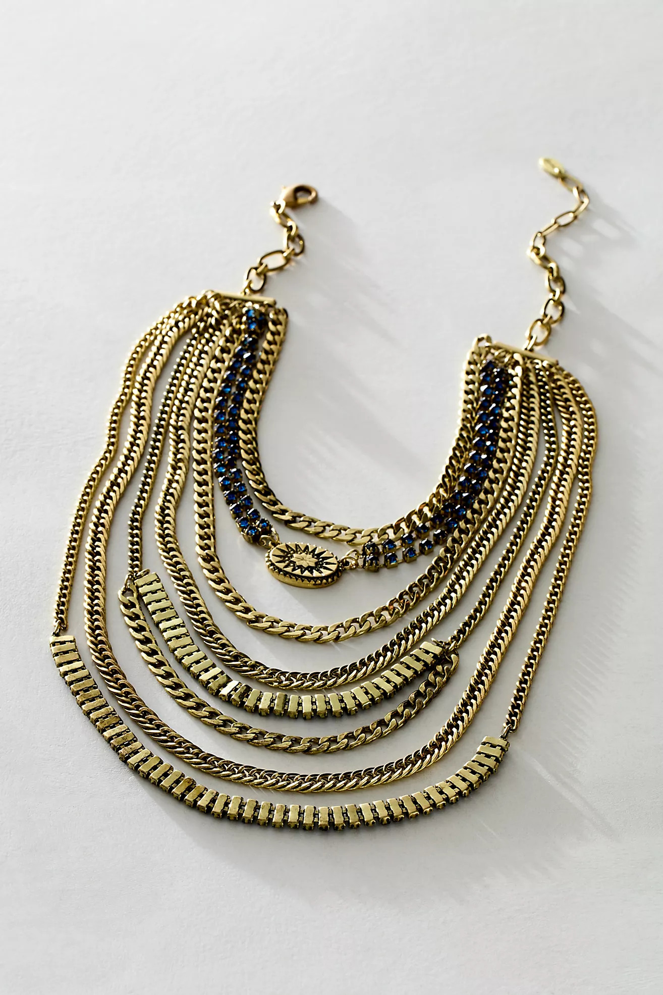 The Pistols Stacked Chain Choker | Free People (Global - UK&FR Excluded)