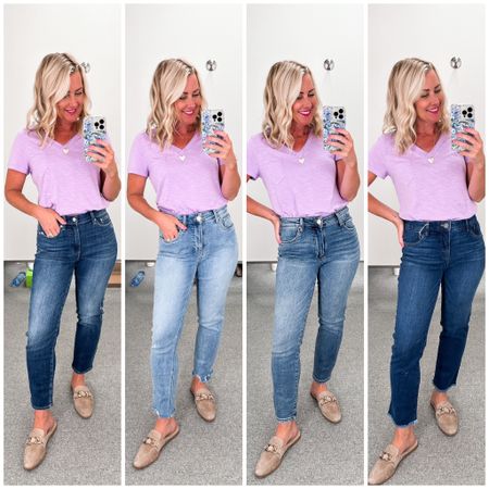 My favorite denim finds of the NSale so far…and all under $100!! True to size, I’m in a 26/2 in all  

#LTKxNSale