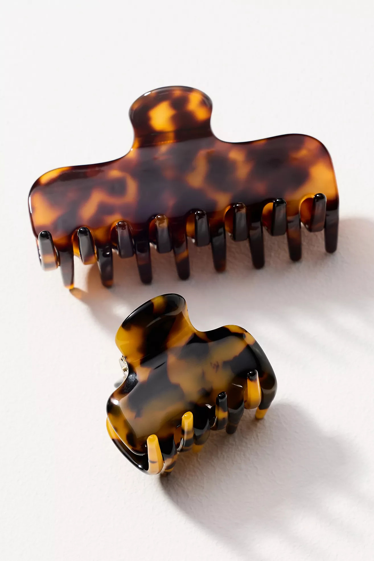 Tortoiseshell Hair Claws, Set of 2 | Anthropologie (US)