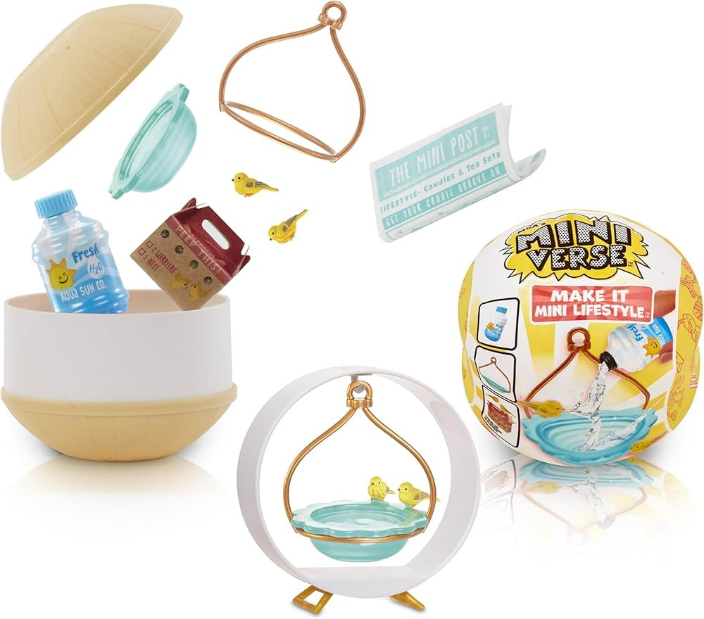 MGA's Miniverse Make It Mini Lifestyle Home Series 1 Mini Collectibles, Mystery Blind Packaging, ... | Amazon (US)