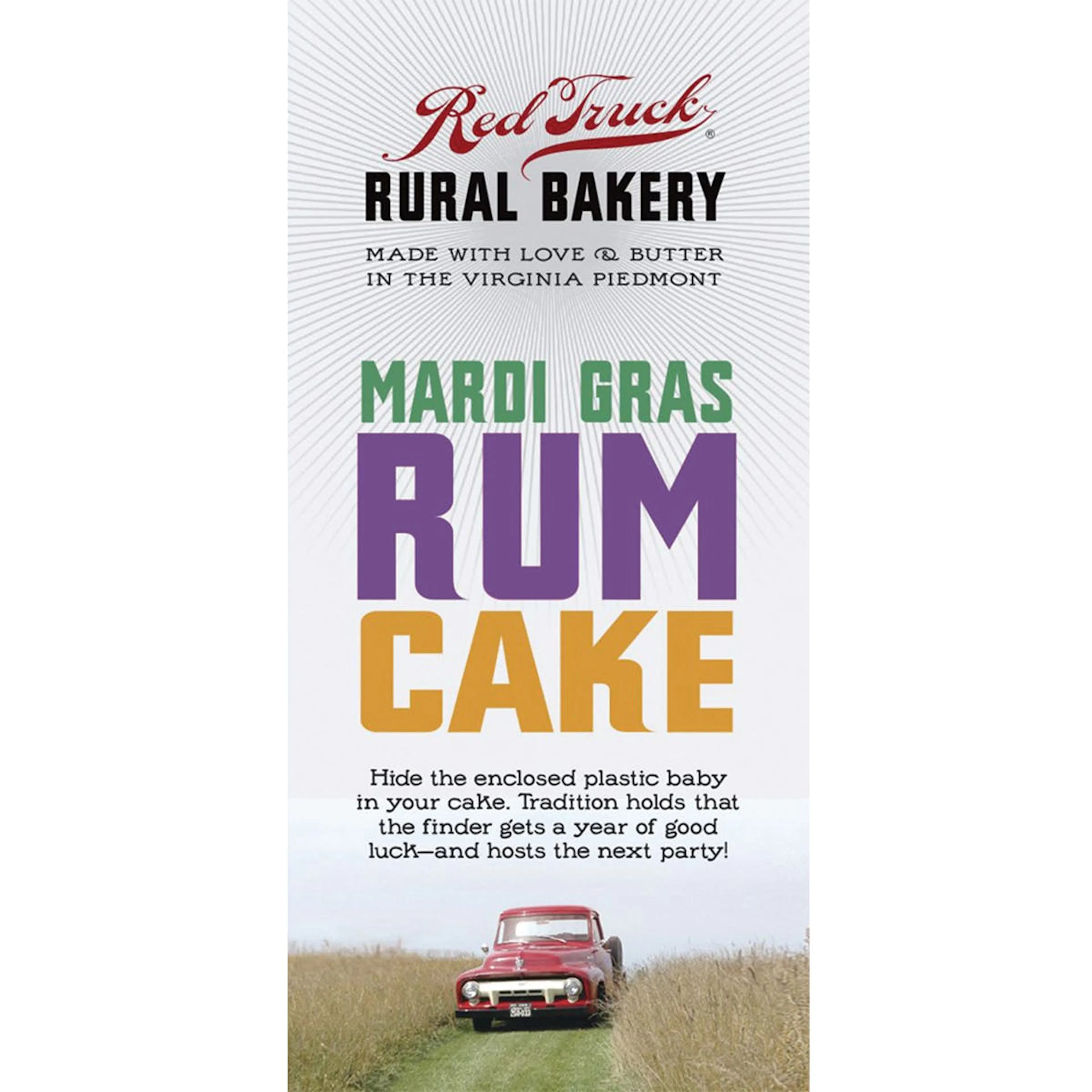 Mardi Gras Rum Cake by Red Truck Bakery | Goldbelly | Goldbelly