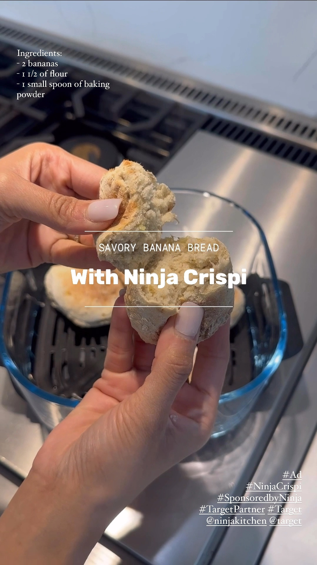 #Ad Now you can make bread or cook salmon with veggies in 10 mins with the new Ninja Crispi, a new system that allows you to cook a full meal in a very short time! Easy to clean and transport. This is game changing! The Ninja Crispi is coming soon early in the New Year at @target #NinjaCrispi #SponsoredbyNinja #TargetPartner #Target @ninjakitchen

#LTKHome #LTKHoliday #LTKParties
