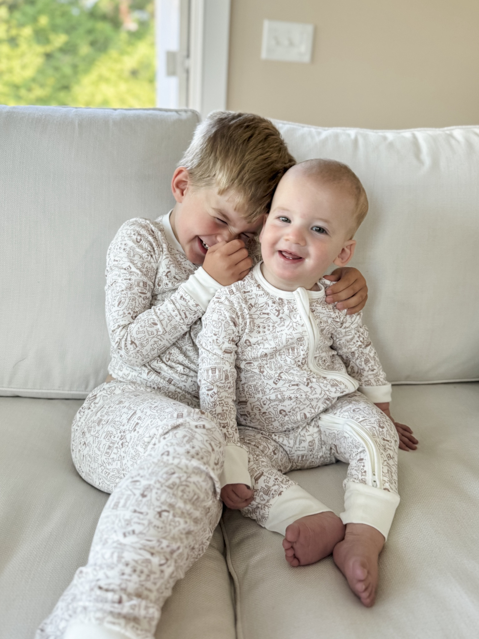 the cutest doggy pjs from joy street 🐶 

#LTKKids #LTKBaby