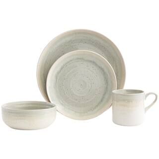 BAUM Hearth 16-Piece Casual Blush Ceramic Dinnerware Set (Service for 4) HEA16BH - The Home Depot | The Home Depot