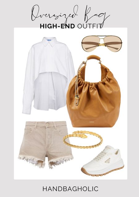 Take the oversized bag trend to new levels with the Loewe Squeeze XL bag. Team with shorts and a white shirt with simple gold accessories. #ootd #designerbag #loewesqueeze #summeroutfit #springsummer #designeroutfit

#LTKeurope #LTKstyletip #LTKSeasonal