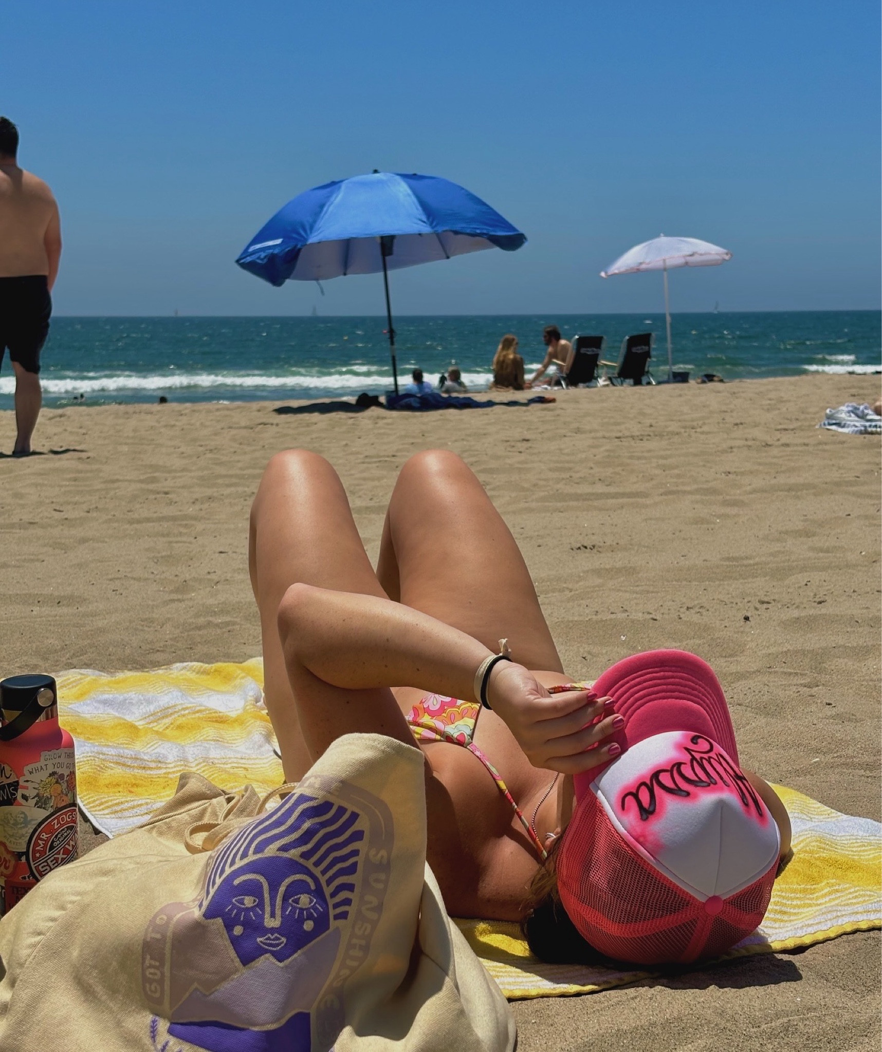 BEACH DAY 🩷🌴🐚☀️🌺 

Customized trucker hat, Frankie’s bikinis, and get back accessories 

Suit is from Frankie’s Bikinis collection with Hailee Steinfield 

#LTKSwim #LTKTravel #LTKSummerSales