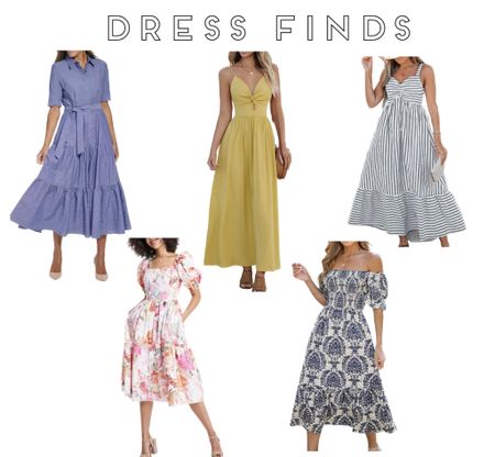 Pretty dresses for many different occasions!

#LTKSeasonal #LTKstyletip #LTKtravel