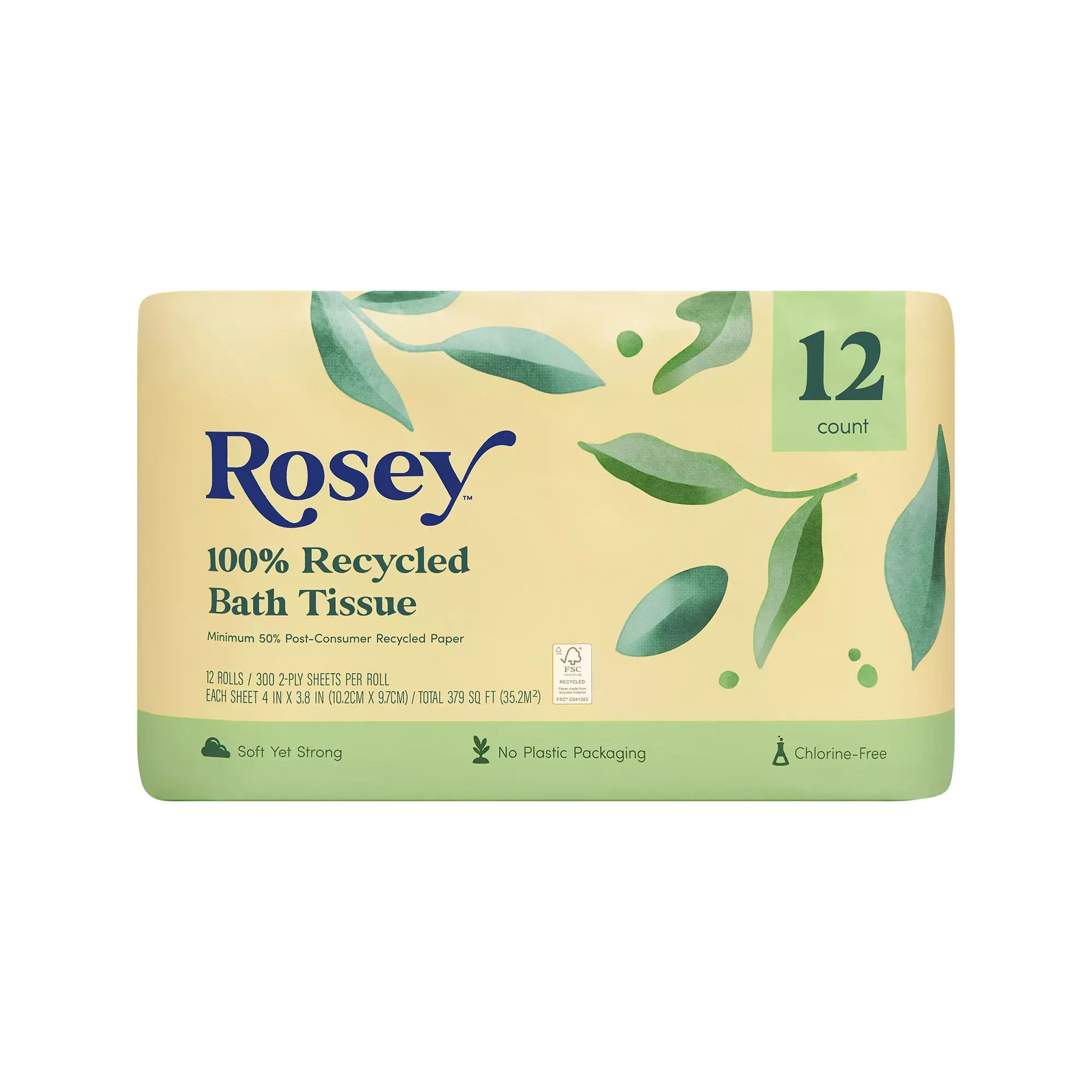 100% Recycled Bath Tissue | Thrive Market