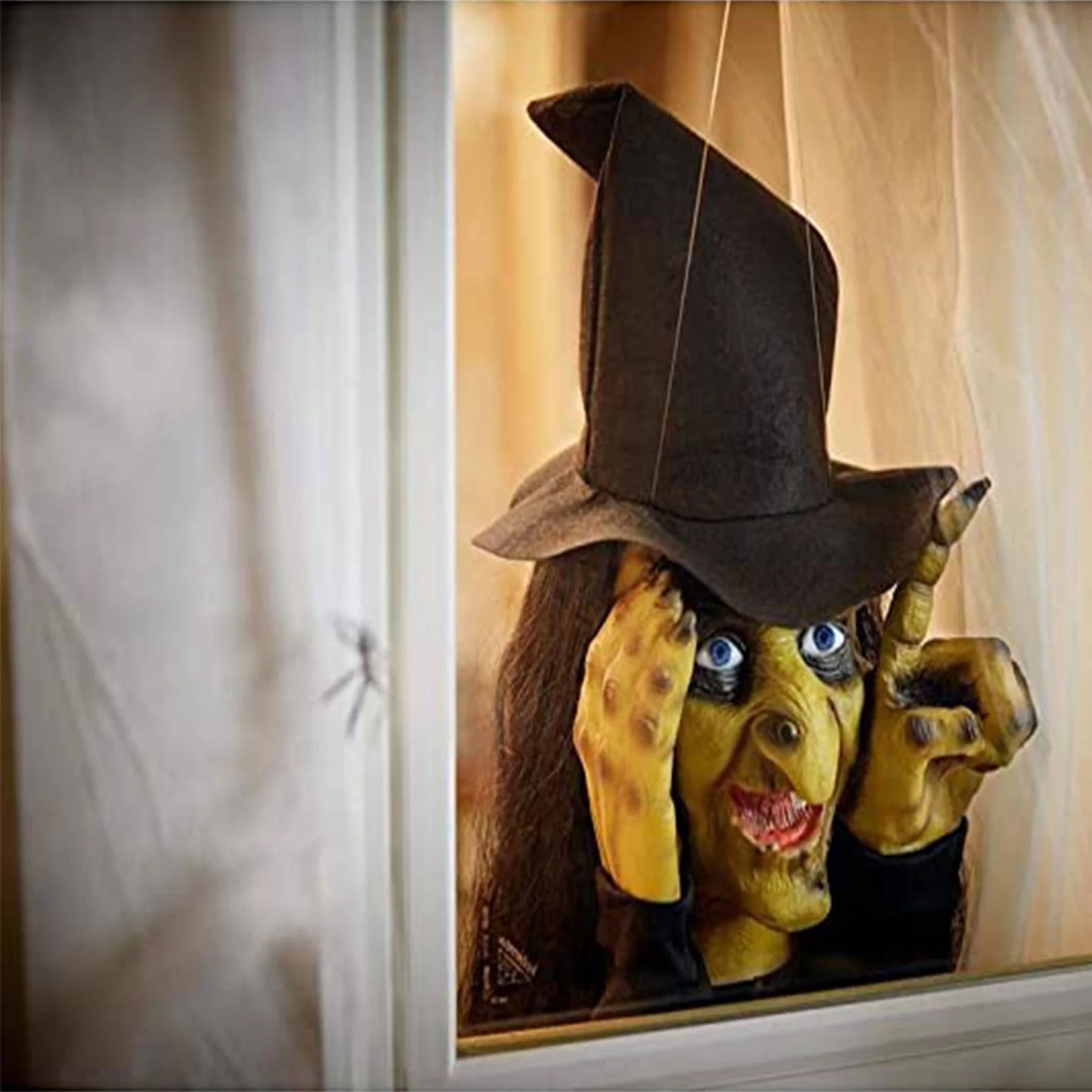 Fright At First Sight Tapping Witch Indoor And Outdoor Window Decor | Walmart (US)
