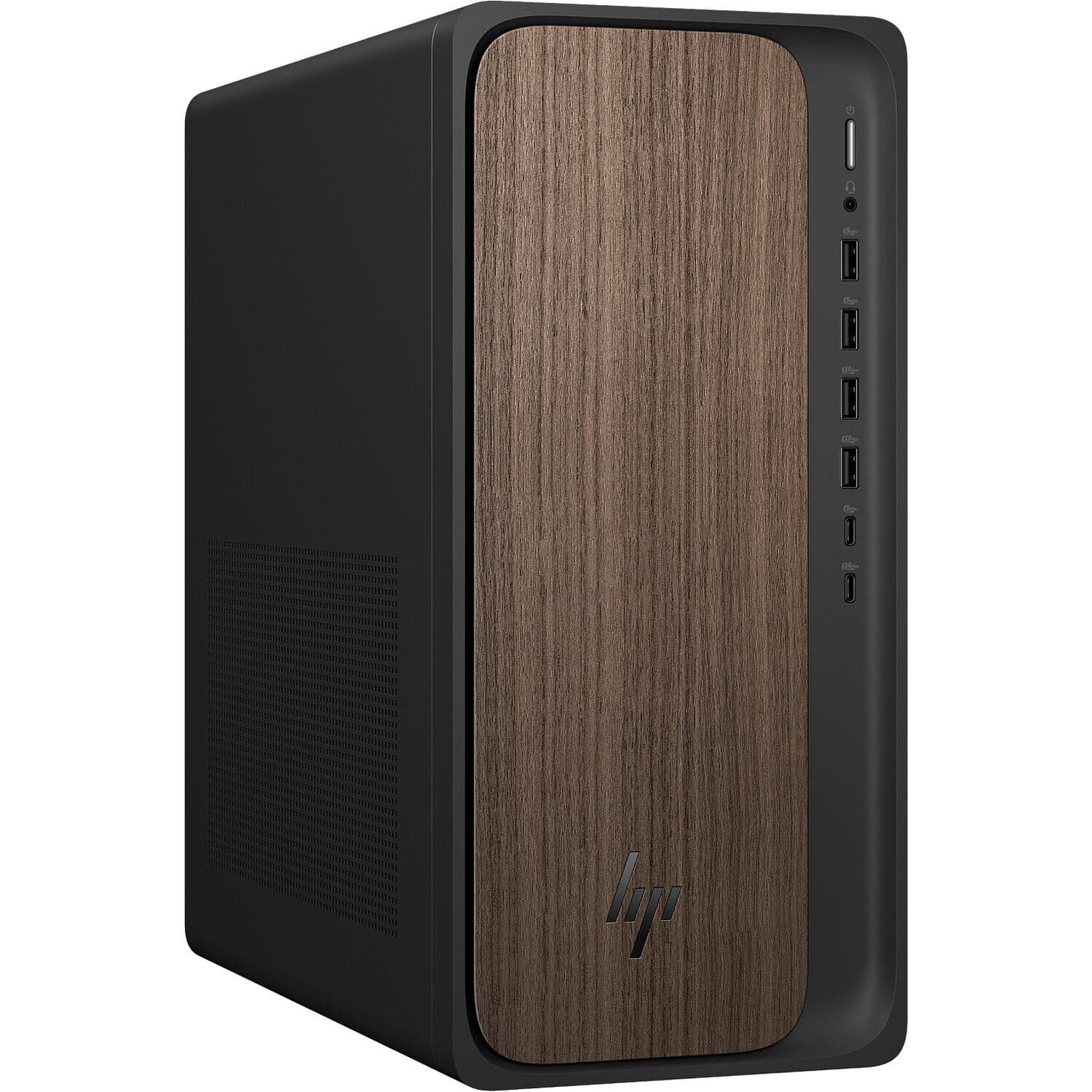 HP - OmniDesk M03 AI Desktop PC - Intel Core Ultra 7 265, 96GB RAM, 1TB SSD, Intel UHD Graphics, KB & Mouse, Windows 11 - Dark | Best Buy U.S.