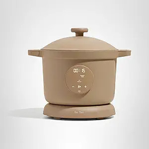 Our Place Dream Cooker | 6 Qt Ceramic Nonstick Multicooker & Pressure Cooker with Touchscreen Con... | Amazon (US)