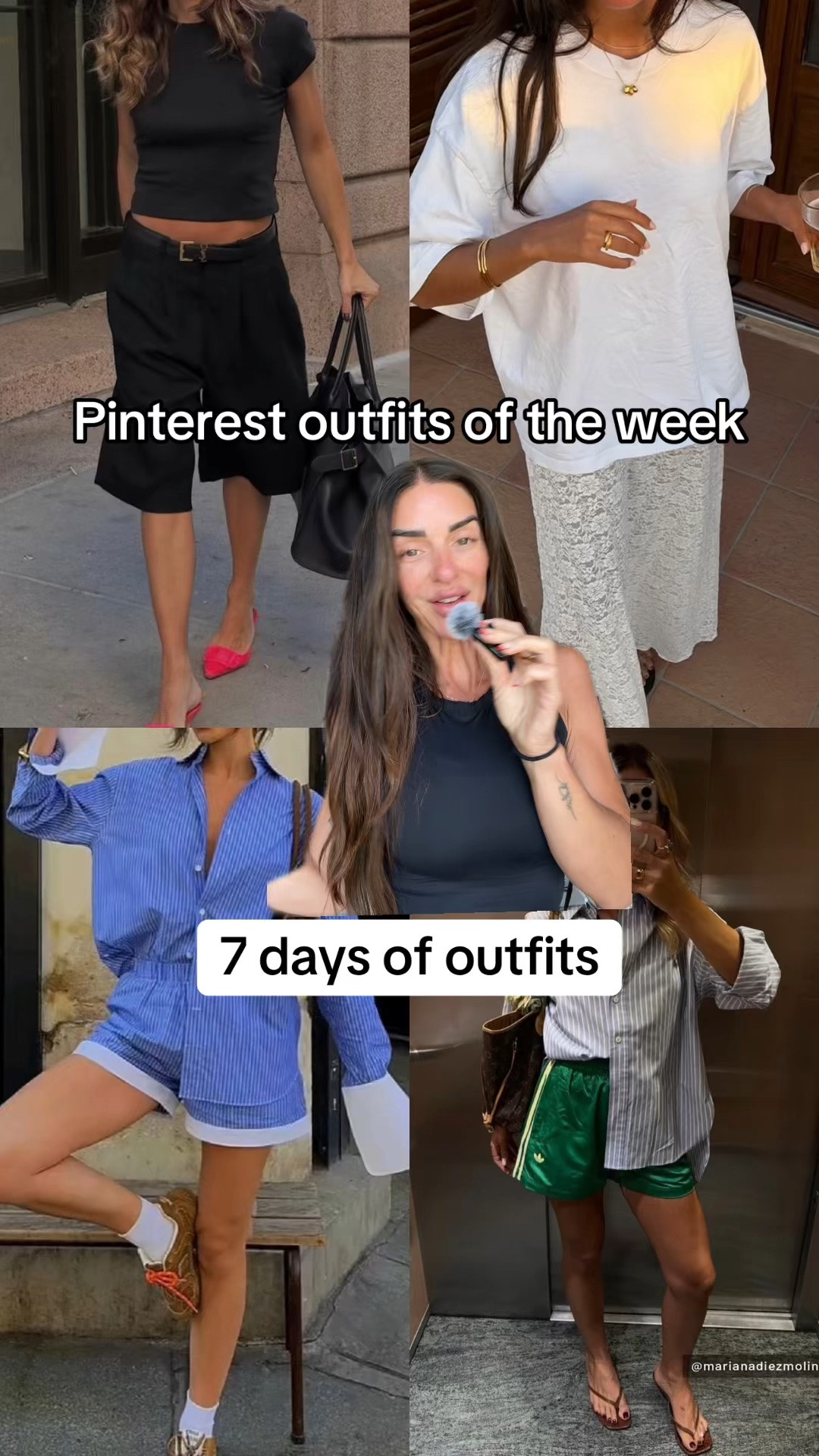 Pinterest outfits of the week. 7 days of outfits that you should recreate this week.