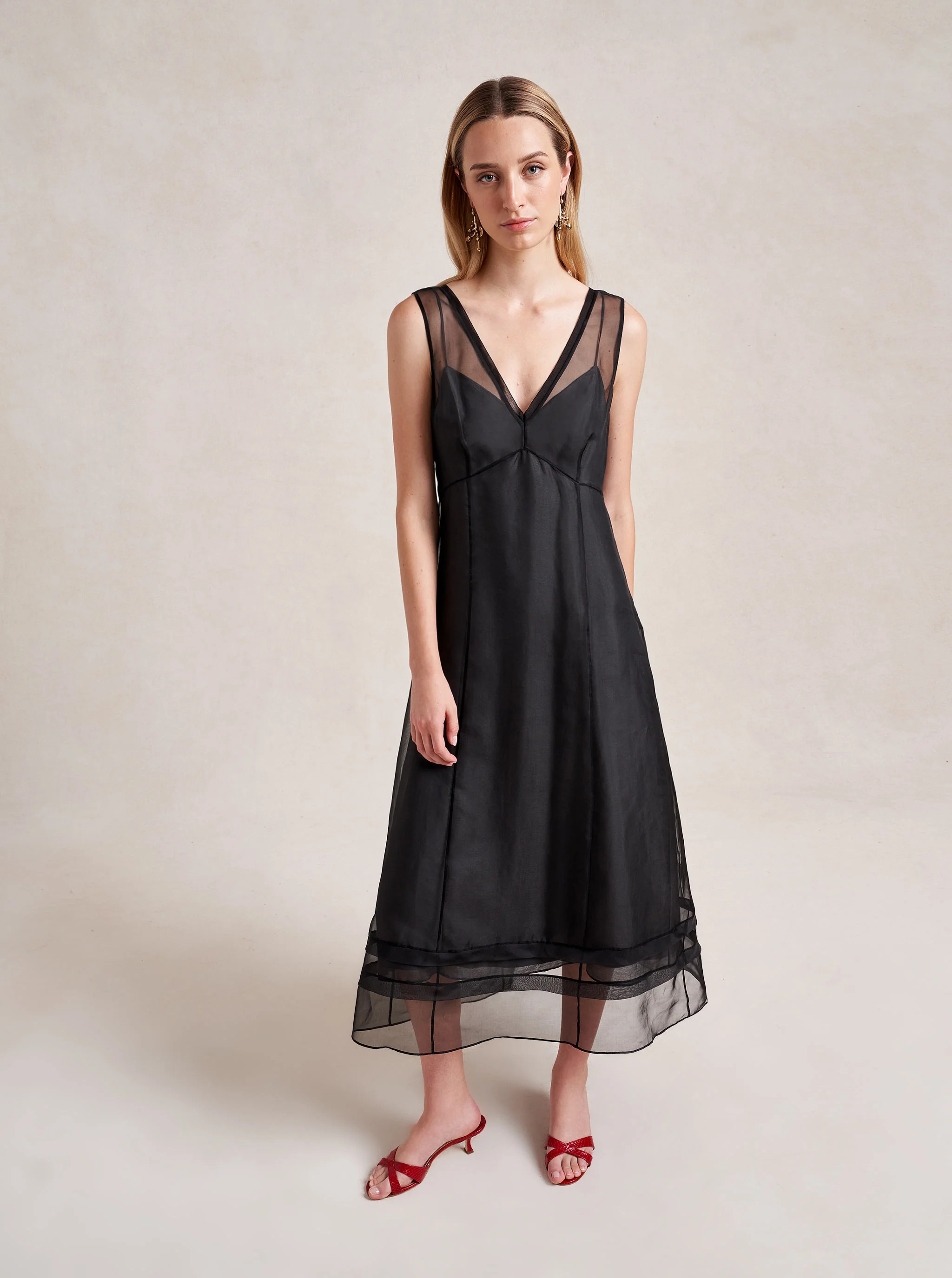 La Ligne x Dianna Agron Audrey Dress | La Ligne