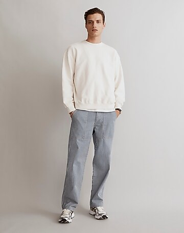 Baggy Surplus Pants in Stripe | Madewell | Madewell
