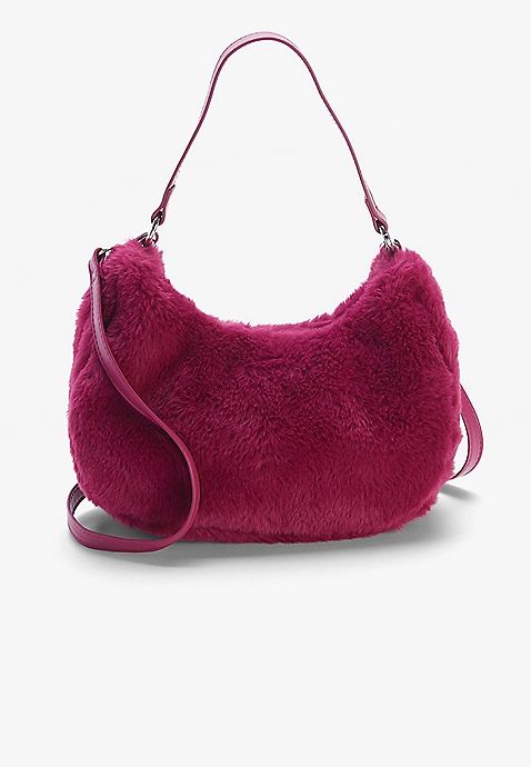 Girls Faux Fur Crossbody Bag | Maurices
