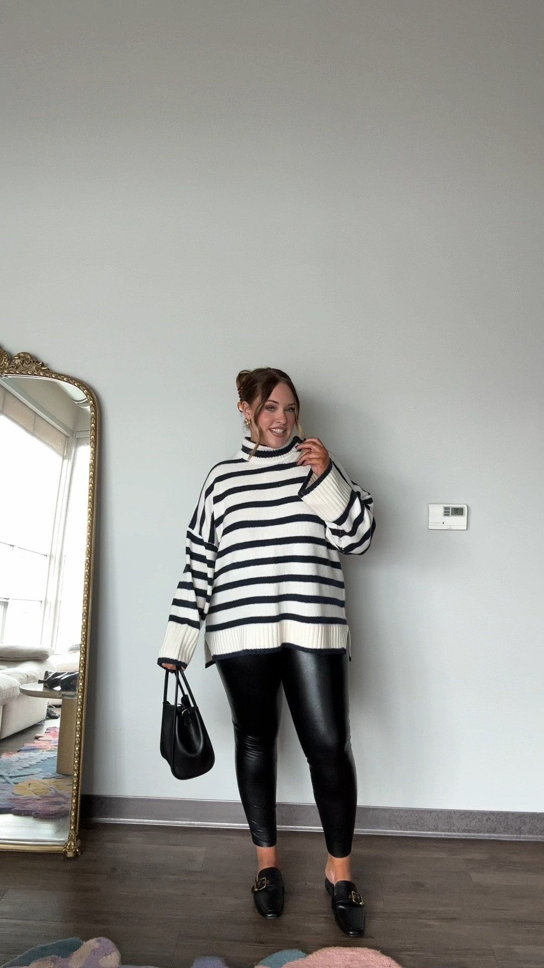 Control Top Faux Leather Leggings curated on LTK