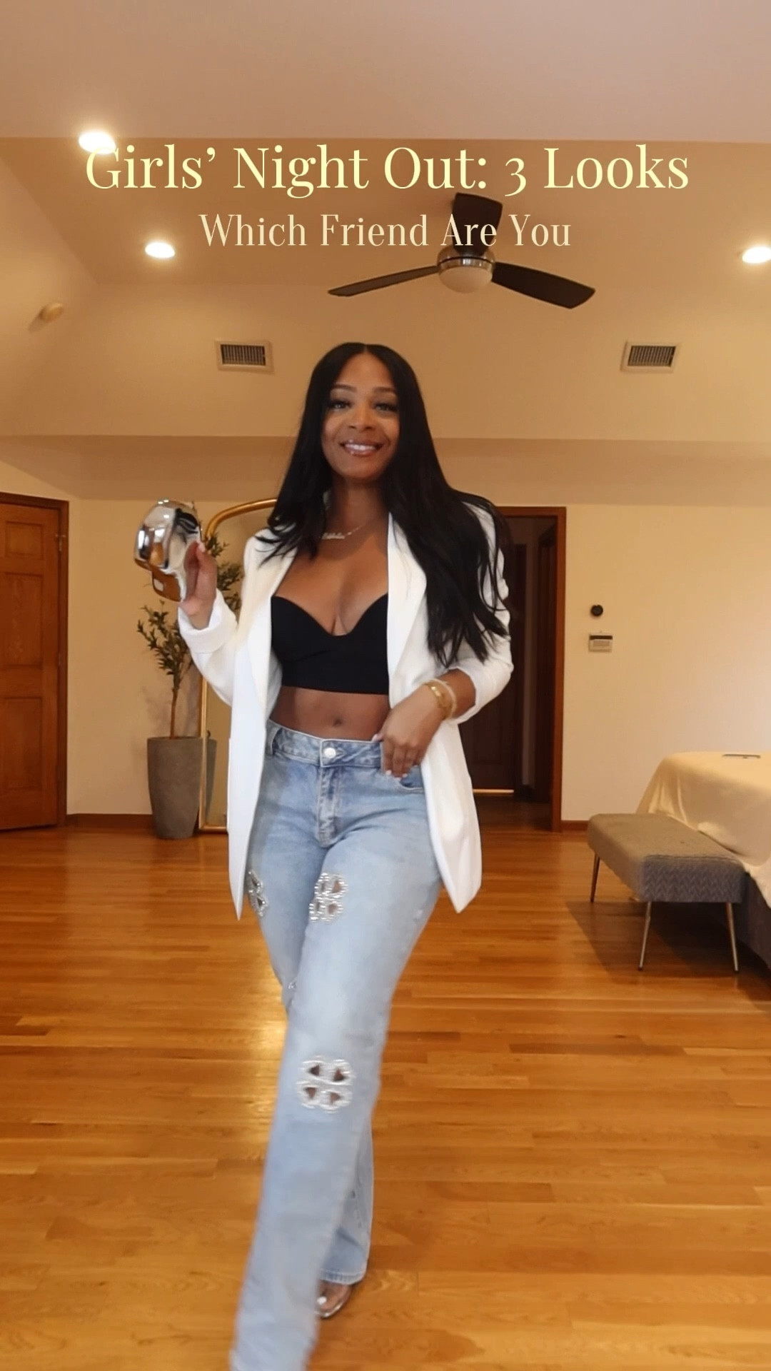 Loving these akira pieces !!!! So stylish 

Wearing a 29jeans - has stretch 
Small in shorts 

Top sold out but linked similar 

#LTKOver40 #LTKPetite #LTKBeauty