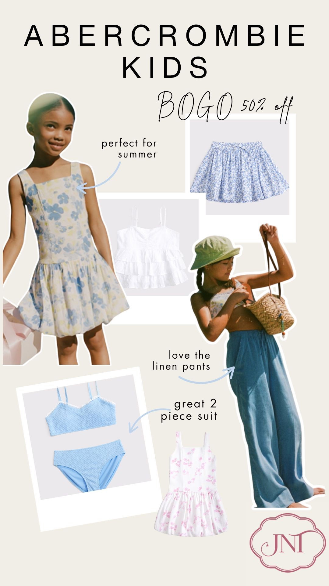 Stock up on kids’ and teens clothes with the BOGO 50% off Abercrombie kids sale. Plus, get an extra $25 off orders of $125 or more until May 5th. 



#teensummer #summerfashion #abercrombiekids

#LTKKids #LTKFamily #LTKSeasonal