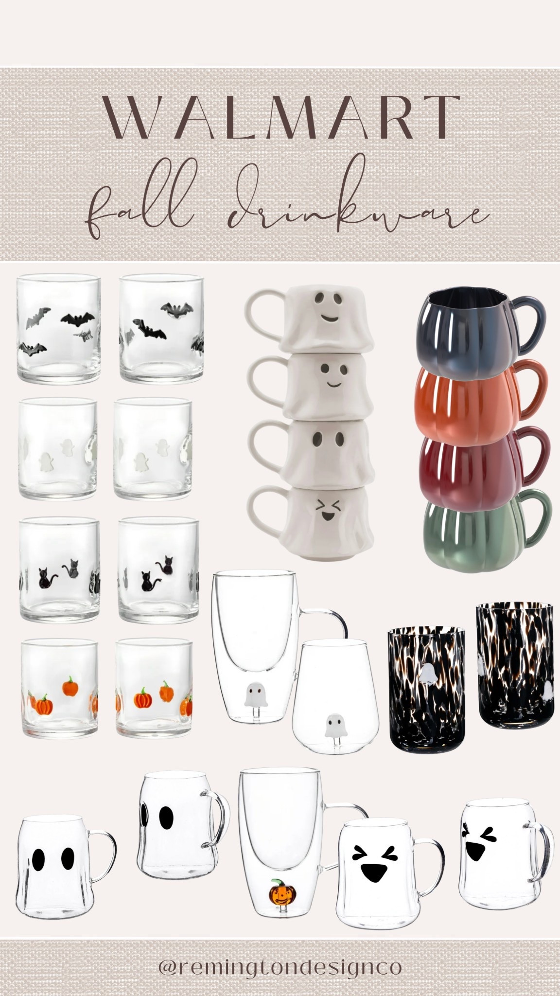 I found the cutest fall drink-ware from Walmart that I absolutely LOVE! 🫶🏻

Style tips - Walmart essentials - Walmart drink ware - Drink ware - Glass cups - Halloween cup 

#LTKSeasonal #LTKHome #LTKStyleTip