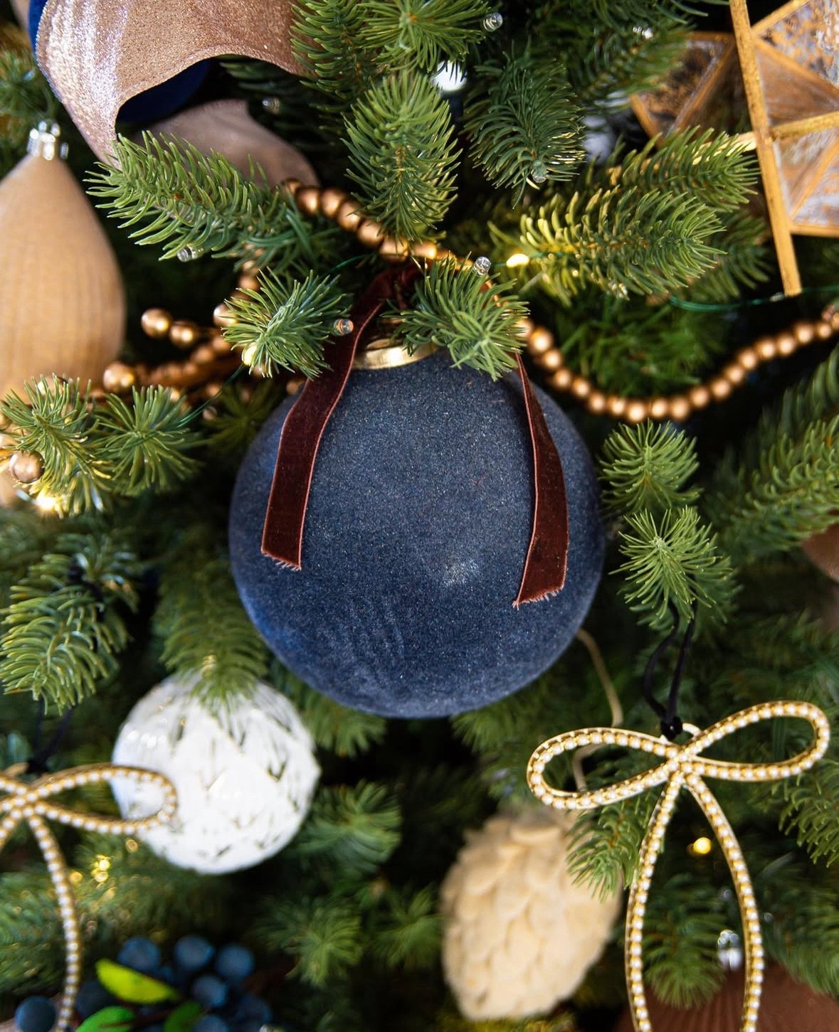 I love to add velvet ornaments and ribbon into my trees! It gives such a classy and timeless look!#LTKStyleTip

#LTKFindsUnder50 #LTKHoliday