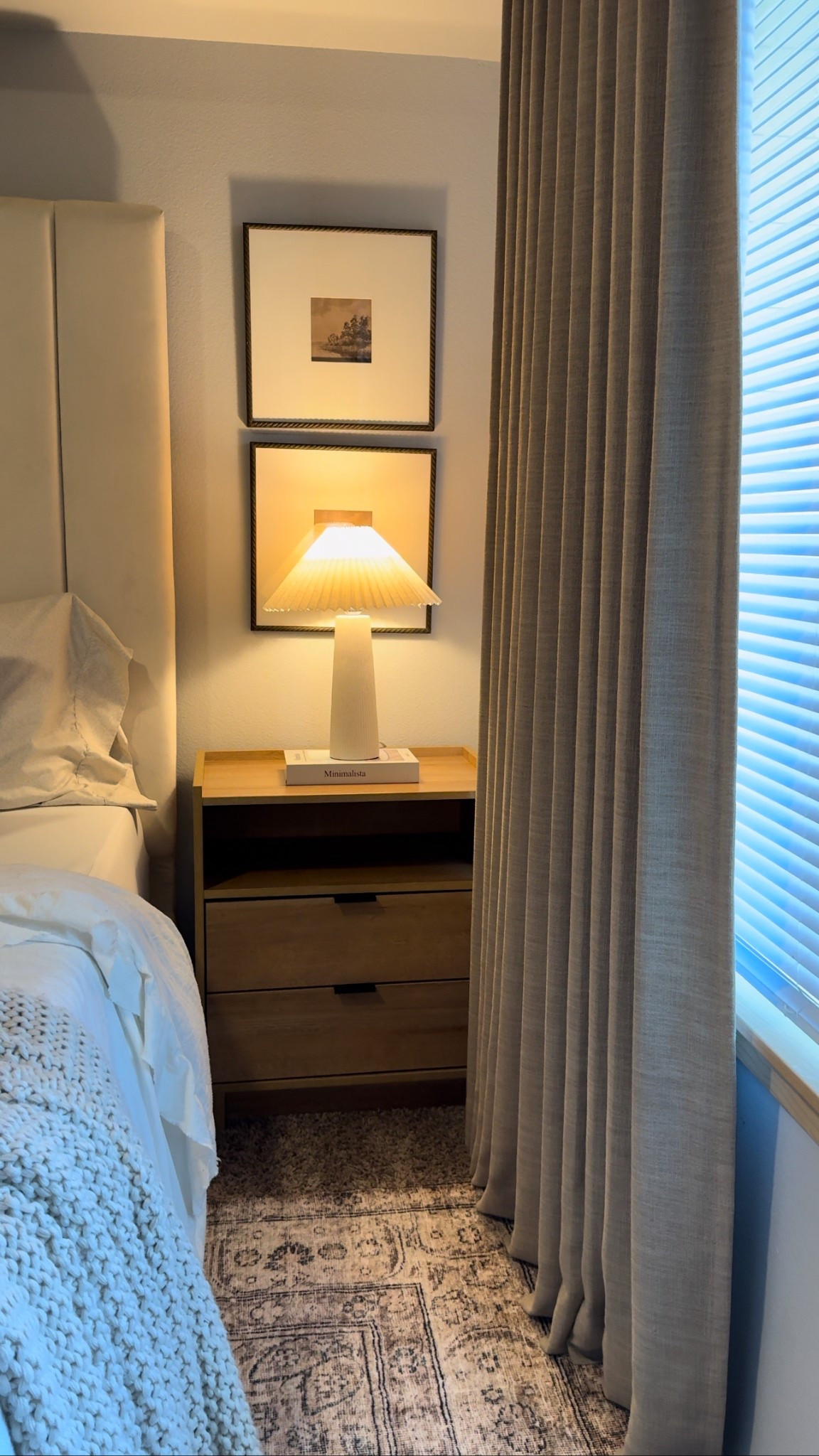Nightstand & decor 💡✨ #bedroomdecor #neutralbedroom

#LTKHome