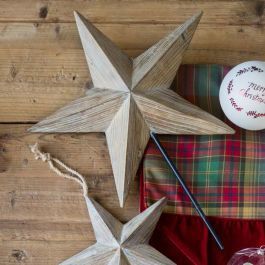 Wood Star Tree Topper | Antique Farm House