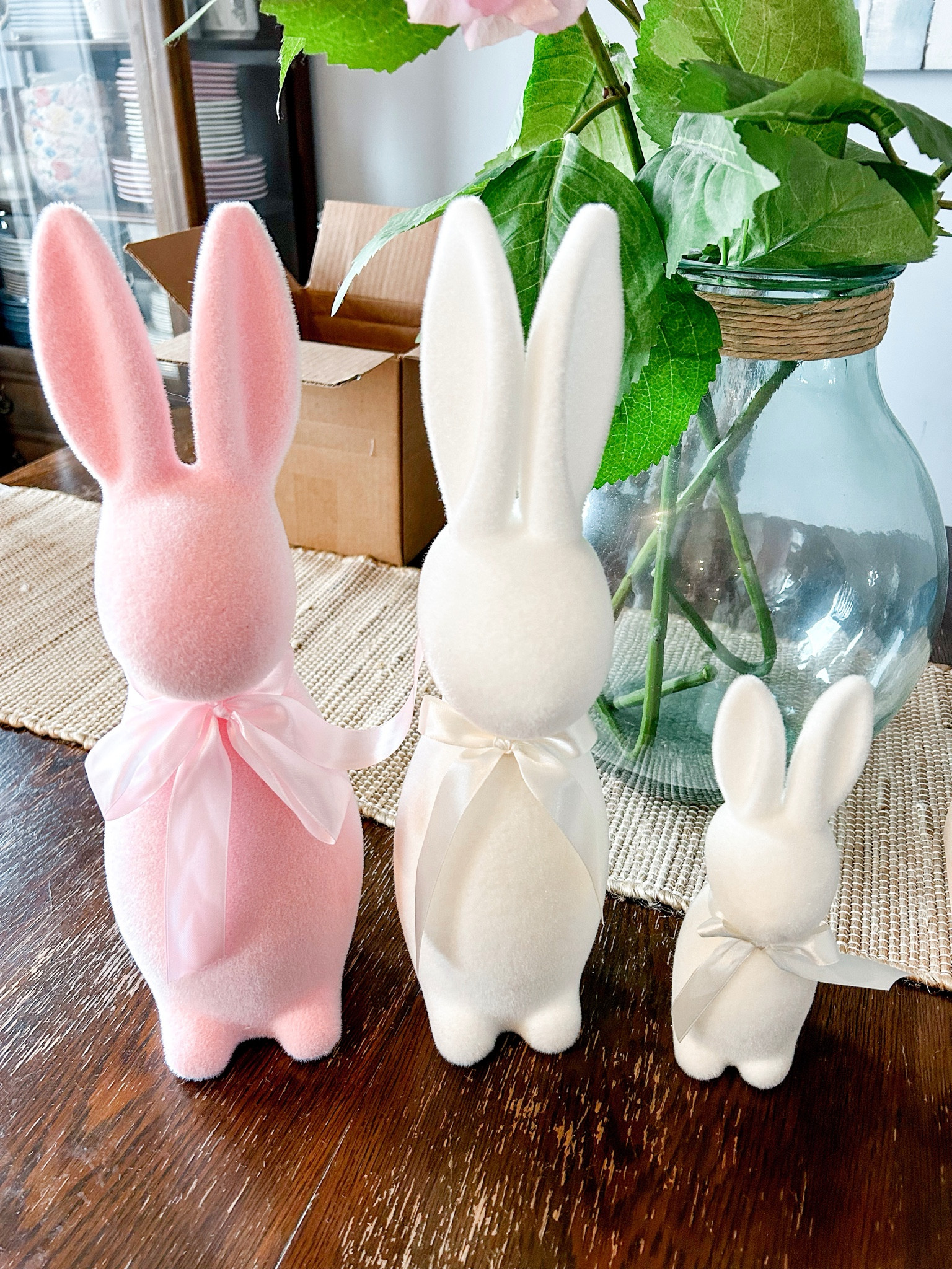 Easter flocked bunnies are on sale!

Walmart
Michael’s 

#LTKhome #LTKsalealert