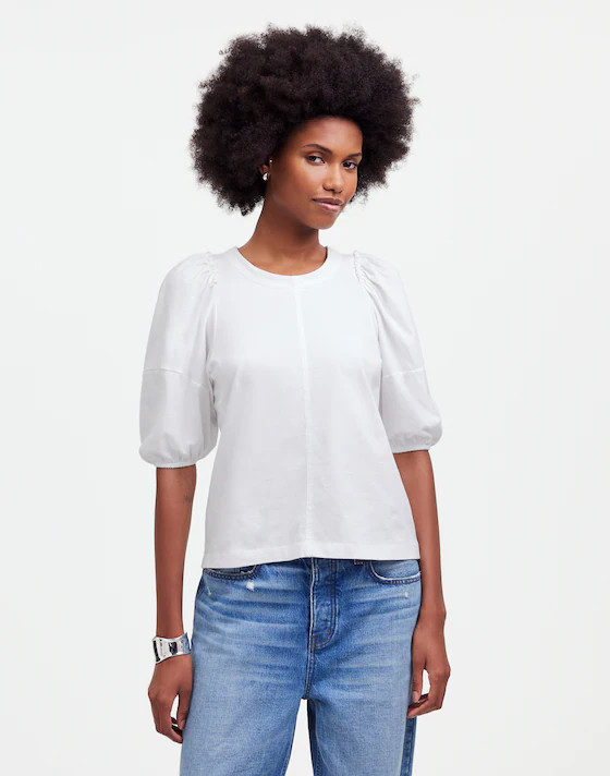 Puff-Sleeve Tee | Madewell