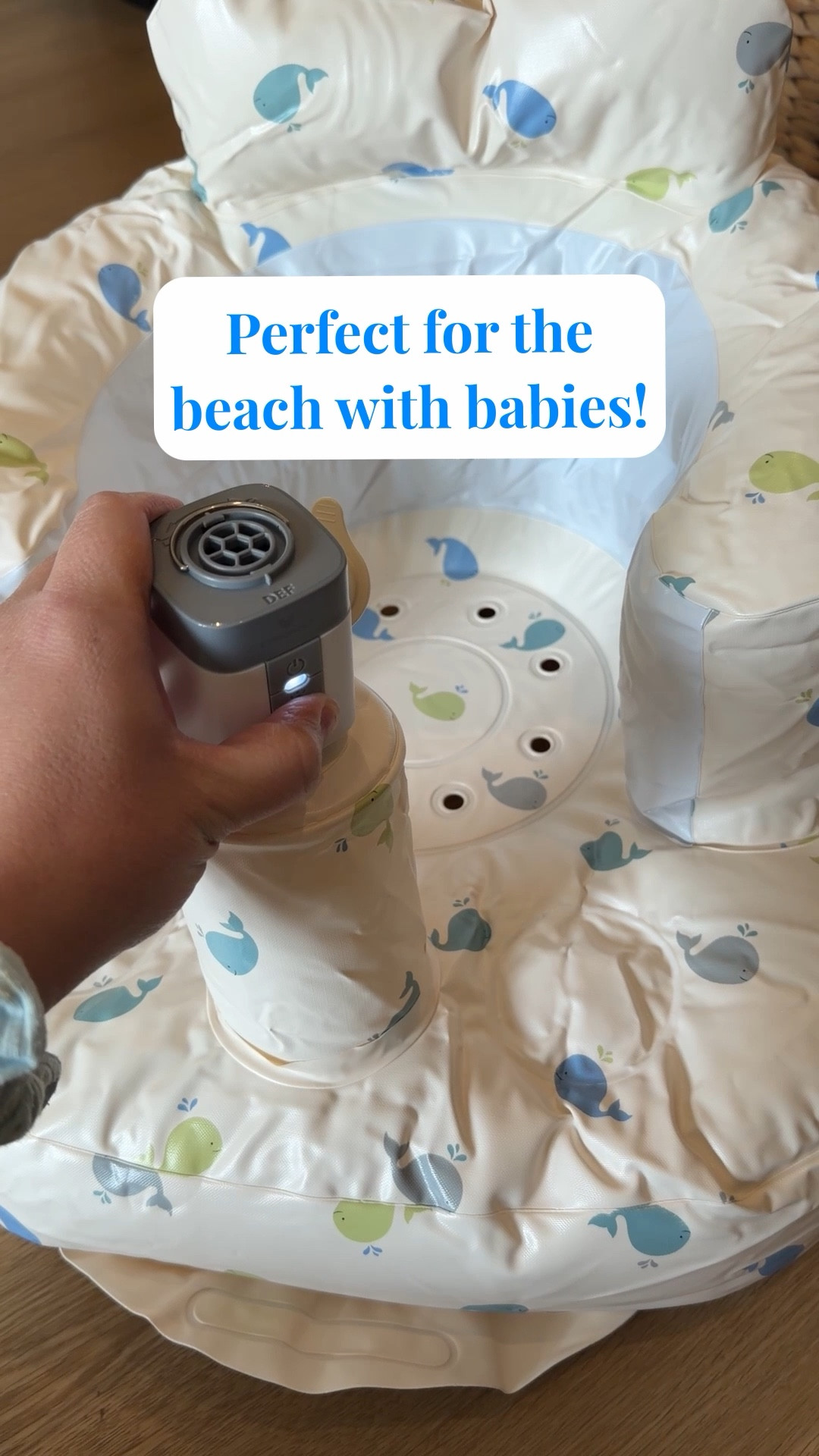 The perfect inflatable pump and blow up seat for beach trips with kids and babies! 

#LTKTravel #LTKmomlife #LTKKids
