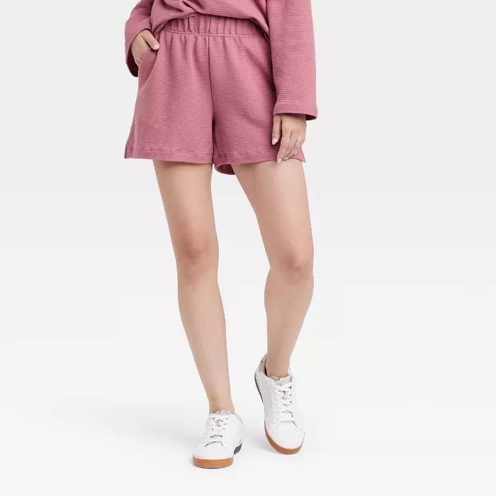 Women's High-Rise Ottoman Shorts - A New Day™ | Target