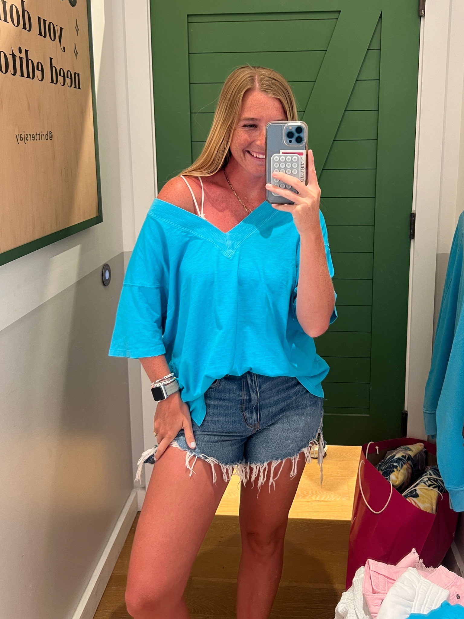 This blue is SO pretty !!! Wearing a size medium but definitely very oversized! 

#LTKstyletip #LTKFestival #LTKSeasonal