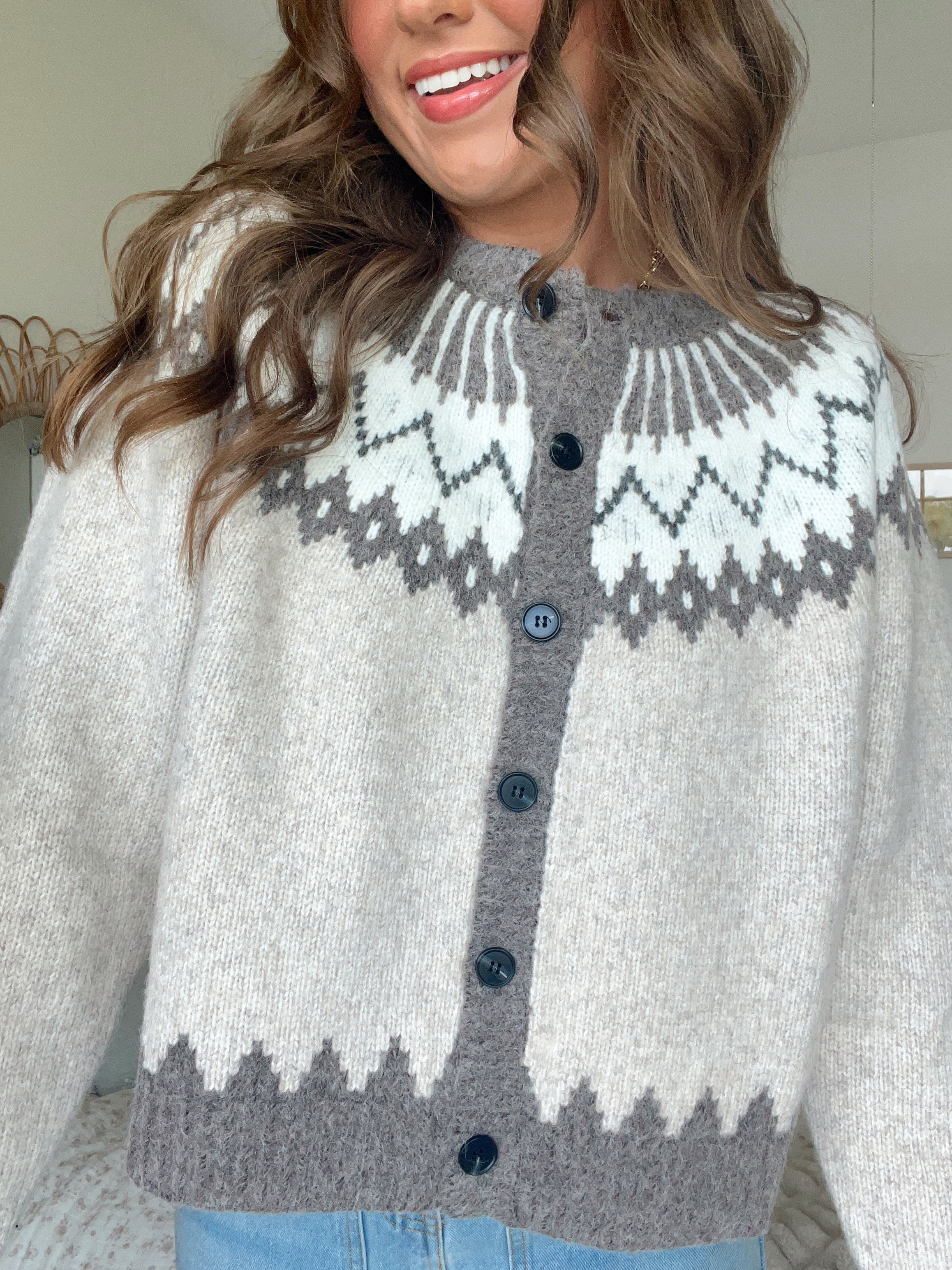 Fairisle Cardigan | Shop Fruitful Co.