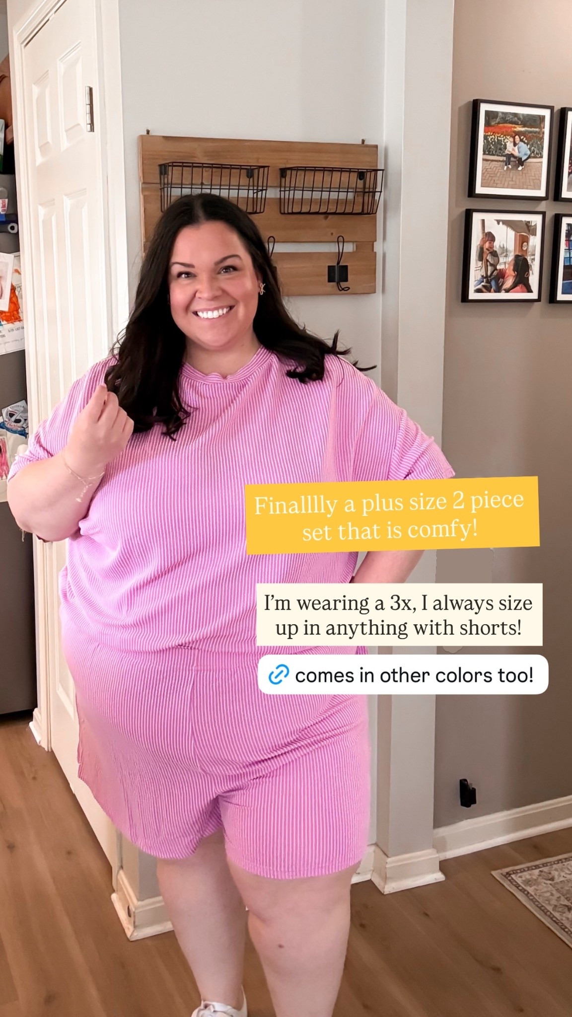 Finalllly a plus size 2 piece set that is comfy!  I’m wearing a 3x, I always size up in anything with shorts!

Set, travel, vacation, plus size fashion, amazon

#LTKootd #LTKSeasonal #LTKPlusSize