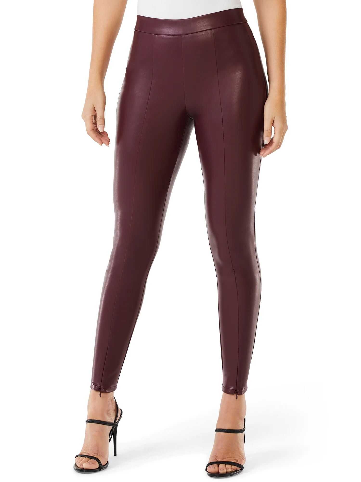 Sofia Jeans by Sofia Vergara Women's Rosa Zip Hem Jeggings | Walmart (US)