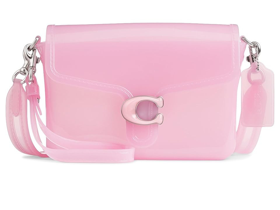 COACH Jelly Tabby (Bright Pink) Shoulder Handbags | Zappos