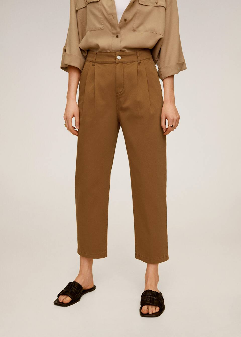 Relax-Baumwollhose | MANGO (DE)