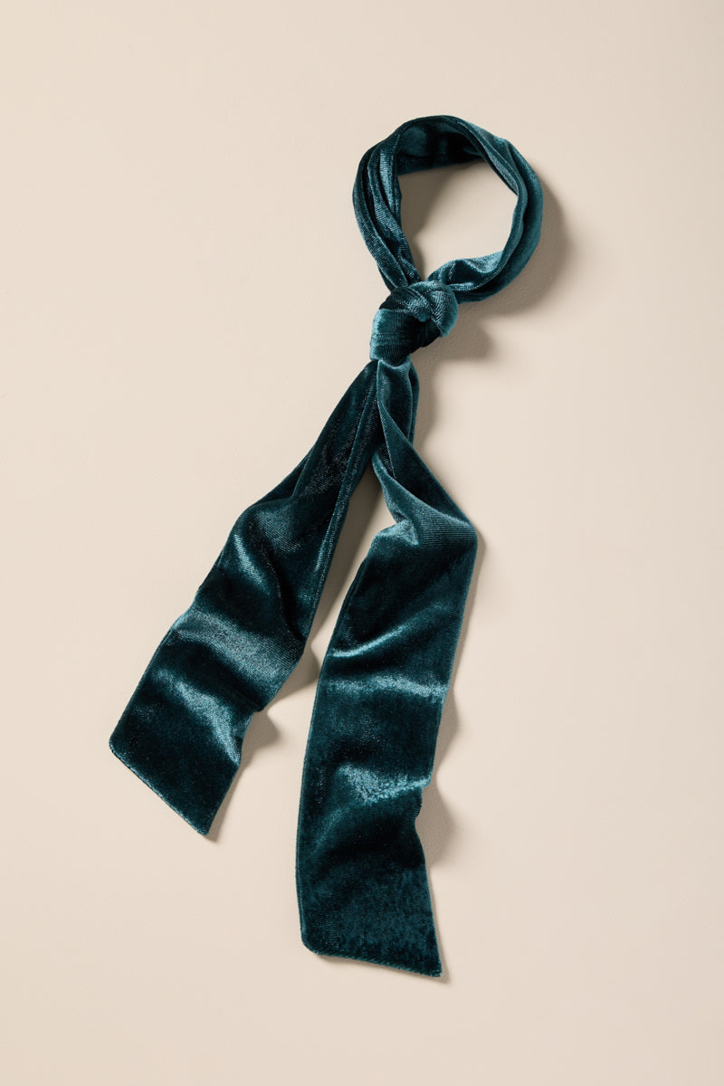Emma Velvet Hair Scarf | Francesca's