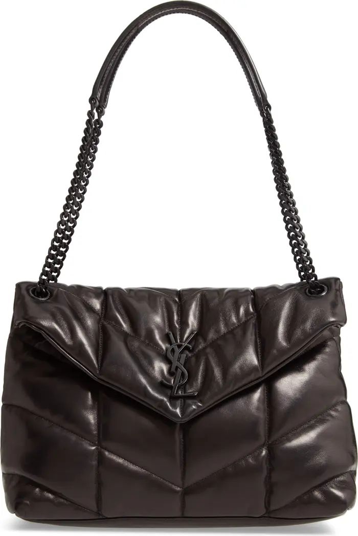 Saint Laurent Medium Loulou Quilted Puffer Leather Shoulder Bag | Nordstrom | Nordstrom