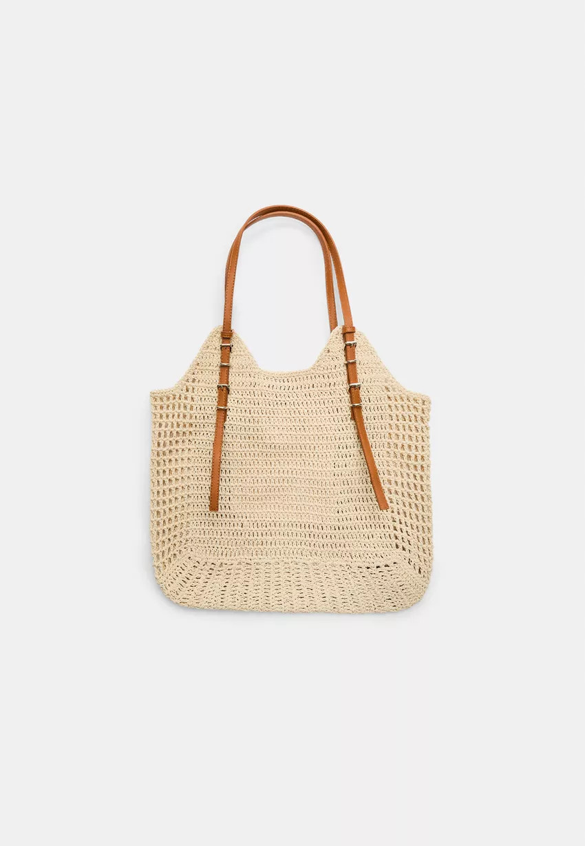 Crochet shoulder bag | Stradivarius (UK)
