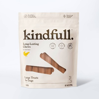 Long Lasting Chicken Dog Treats - Large - 21oz - Kindfull™ | Target