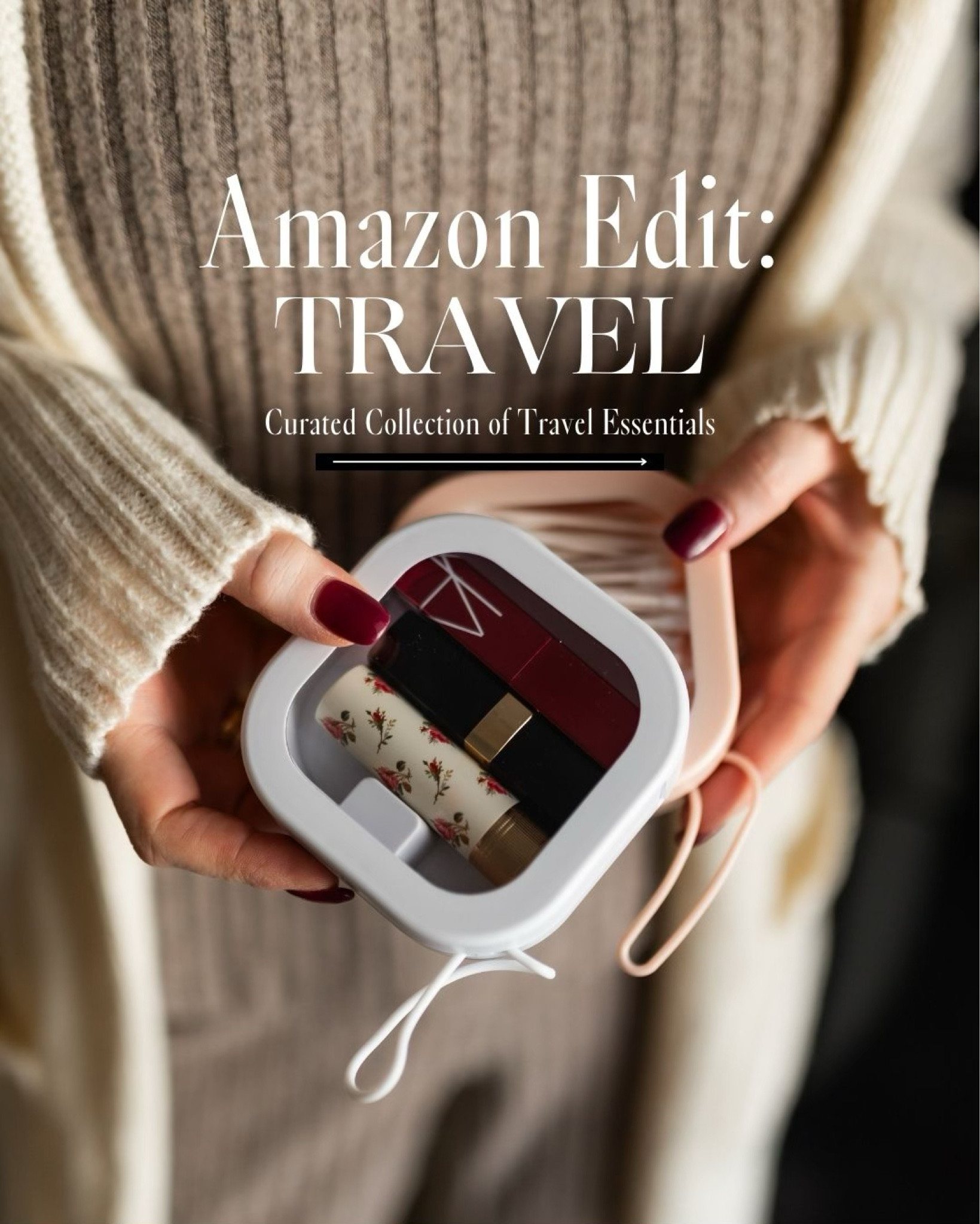 Welcome to the Amazon Edit: Travel! Whether you’re planning your next adventure or just dreaming of your getaway, this curated collection has everything you need to travel in style and comfort.

Amazon, travel, two-piece loungewear set, luggage set, rechargeable toothbrush, velvet jewelry box, travel essentials, manicure set, travel toiletry bottles, travel backpack, skincare, travel containers, shoe holder, dirty, laundry bag, cosmetic bag, toiletry bag, luggage organizer, laptop sleeve, hair tie organizer, pocket mirror, loungewear

#LTKTravel #LTKStyleTip #LTKOver40