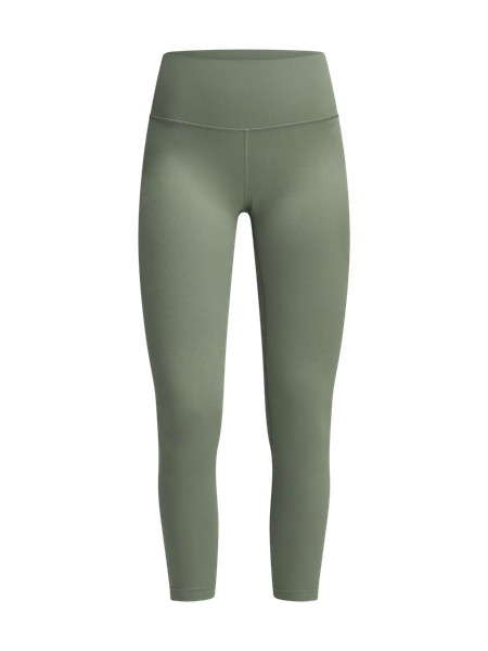 Wunder Train High-Rise Ribbed Tight 25" | Women's Leggings/Tights | lululemon | Lululemon (US)