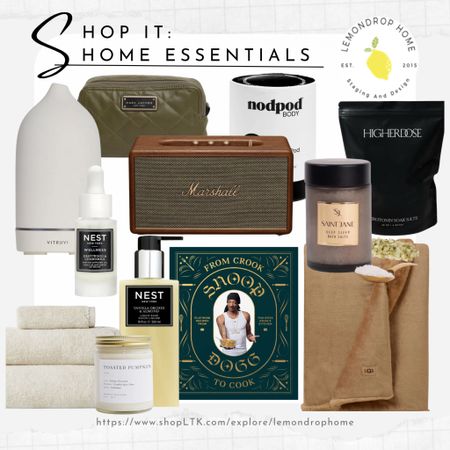 Yes, the Snoop Dogg from Crook to Cook cookbook is a home essential. You also definitely need this Ugg blanket as well as some magnesium bath salts. This home essential list is comfort times 1000. 

#LTKhome #LTKGiftGuide #LTKfamily