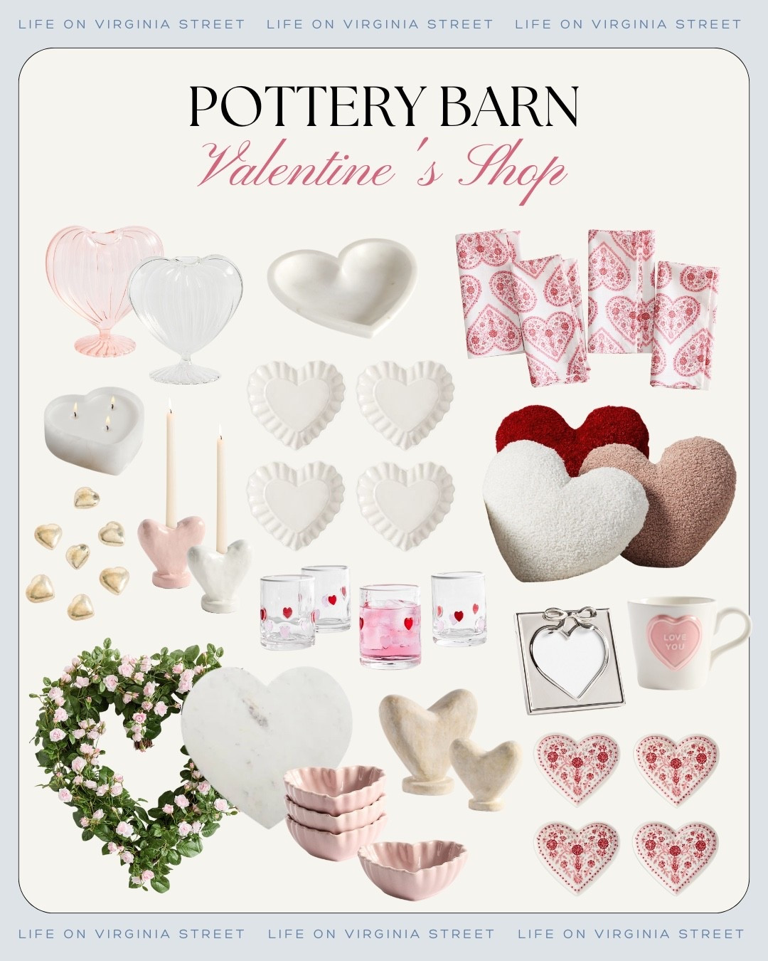 Pottery Barn Valentines shop 🙌🏻🙌🏻



#LTKSeasonal #LTKValentine #LTKHome