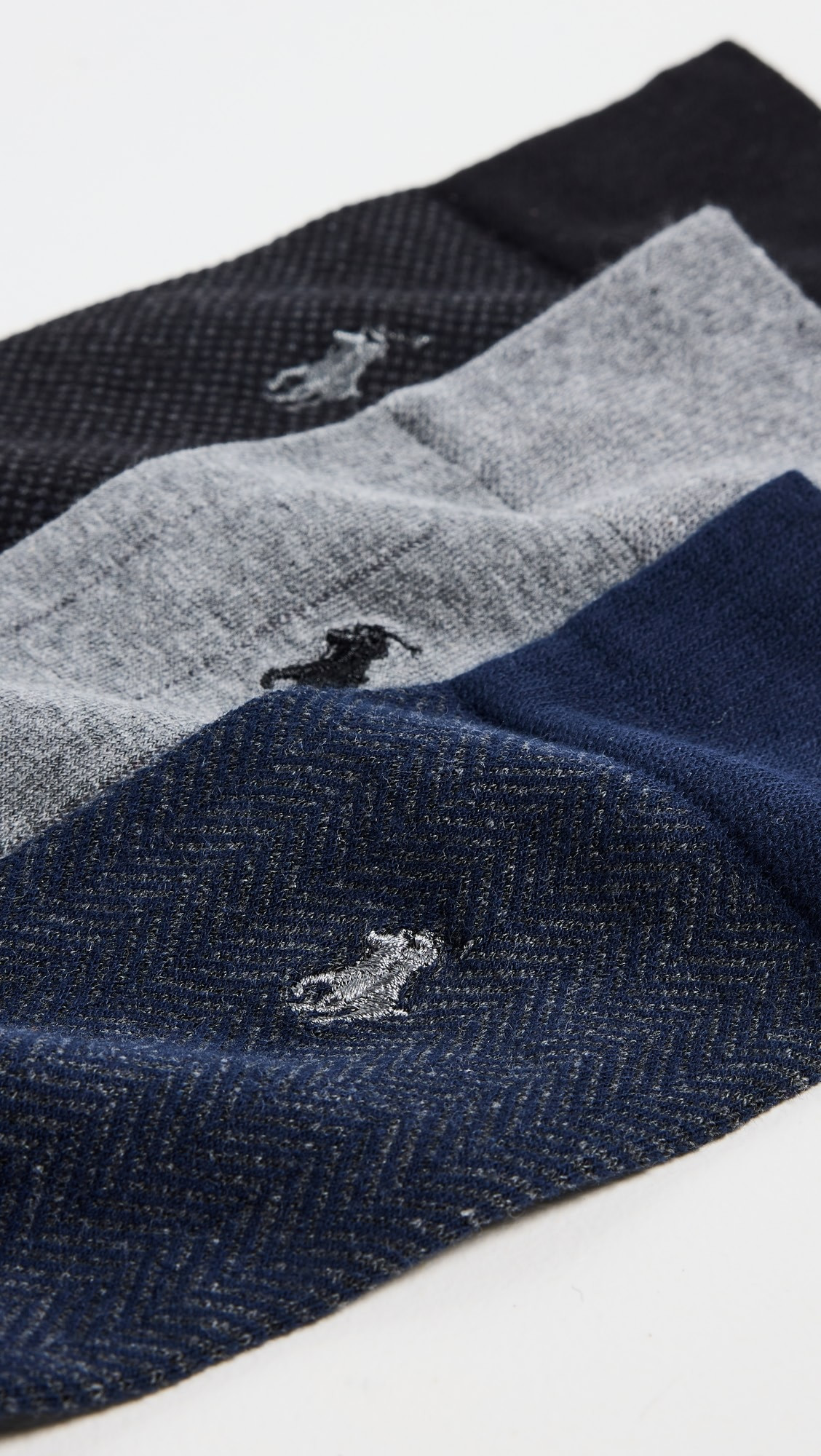 3 Pack Classic Pattern Dress Socks | Shopbop