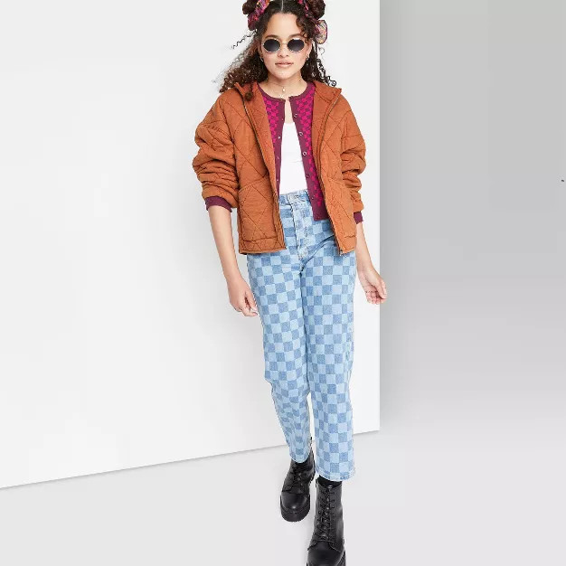 Hooded Quilted Jacket - Wild Fable™ | Target