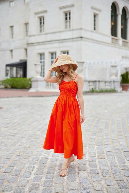 Orange crush in this maxi dress. Fits true to size with room. I’m wearing XS.  


#LTKstyletip #LTKwedding #LTKsalealert