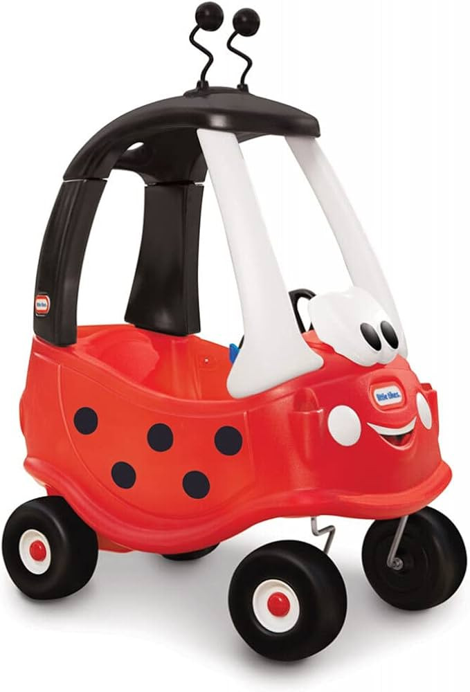 Little Tikes Ladybug Cozy Coupe Ride-On Car - Amazon Exclusive (Multi color), 91cmx75cmx42cm | Amazon (US)