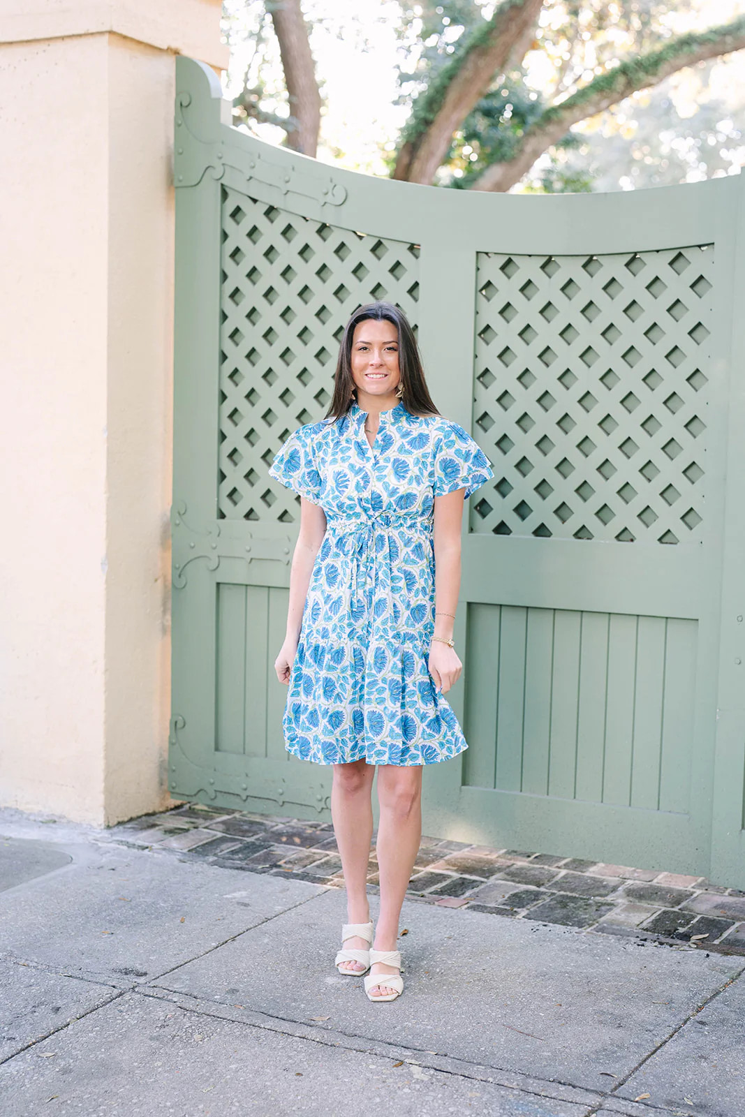 Magnolia Flutter Mini | Blue Lotus | Victoria Dunn LLC