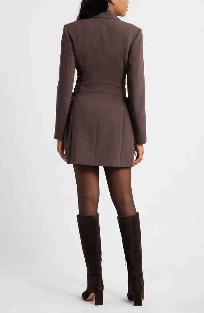 Corset Blazer Minidress | Nordstrom